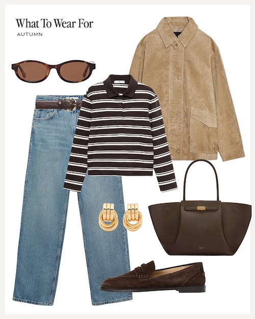 استایل قهوه‌ای شیک برای پاییز