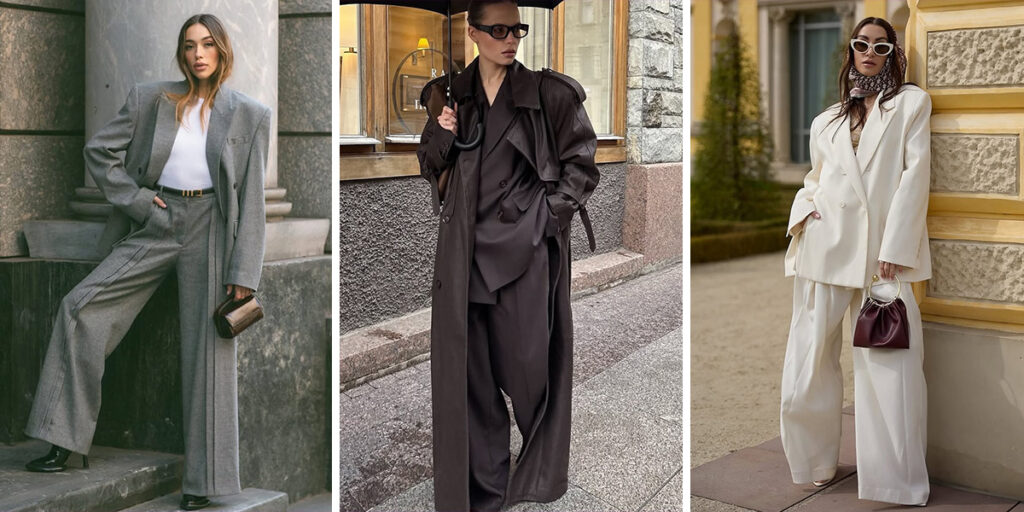 ۱۹ ایده استایل با کت اورسایز که شیک بودن را به شما هدیه می‌دهند