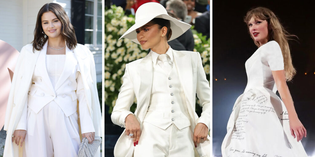 لباس عروس ستاره‌ها لو رفت؟ از تور رمانتیک تیلور تا لباس پرنگین جورجینا!