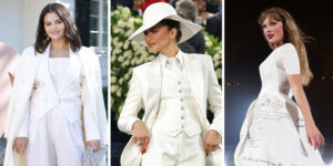 لباس عروس ستاره‌ها لو رفت؟ از تور رمانتیک تیلور تا لباس پرنگین جورجینا!