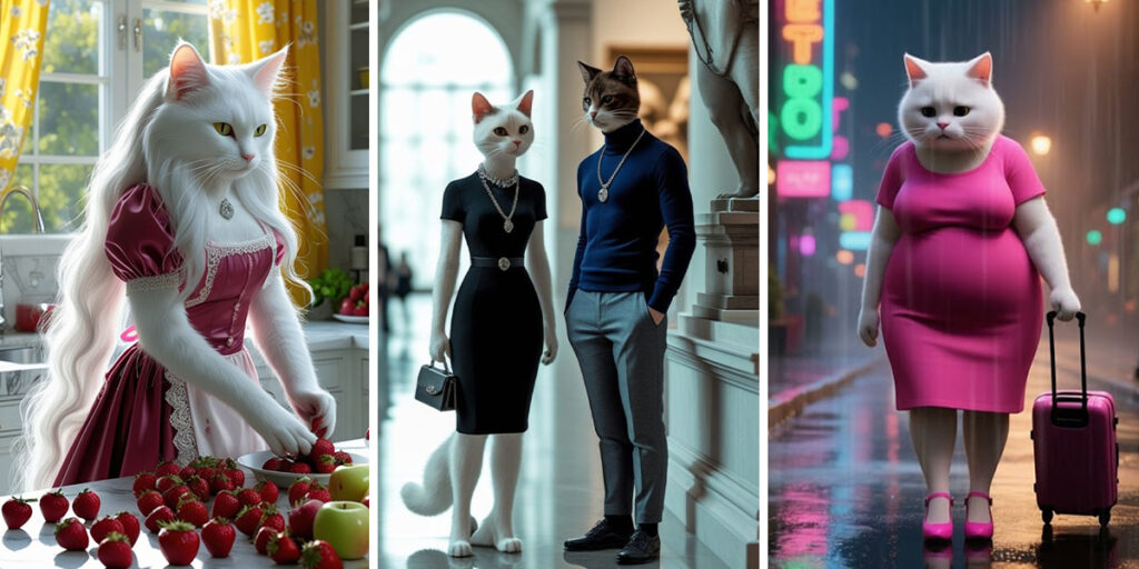 چند گربه‌ای که با لباس‌ها و رفتارشان اینستاگرام را تسخیر کردند!