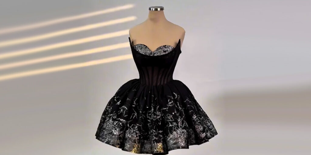 لباس فوق جذابی که با ظروف یکبار مصرف ساخته شد!