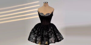 لباس فوق جذابی که با ظروف یکبار مصرف ساخته شد!