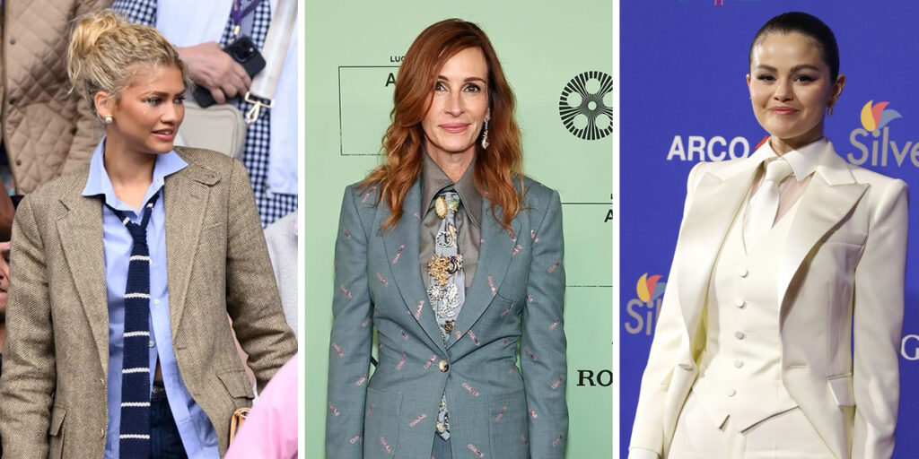 سلبریتی‌هایی که کراوات را از مردانه بودن نجات دادند