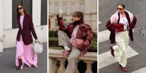 ترکیبی خارق‌العاده برای پاییز امسال؛ لطافت صورتی و جسارت زرشکی