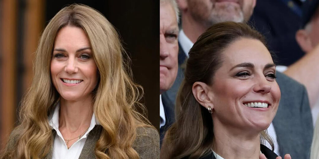 رنگ موهای جدید کیت میدلتون کلاه‌گیس بود؟ چند فرضیه که حقایق جالبی را فاش کردند