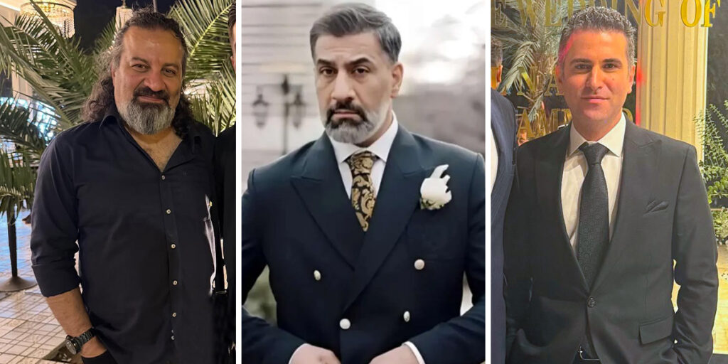 ستارهها در عروسی محمد نادری