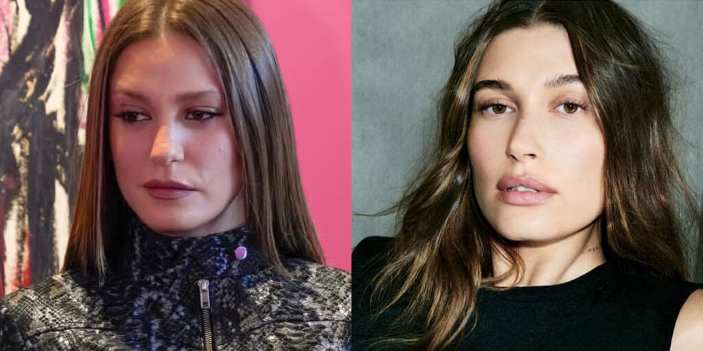 شباهت لباس‌های سرنای ساریکایا با هیلی بیبر؛ الهام‌گیری یا کپی کاری؟