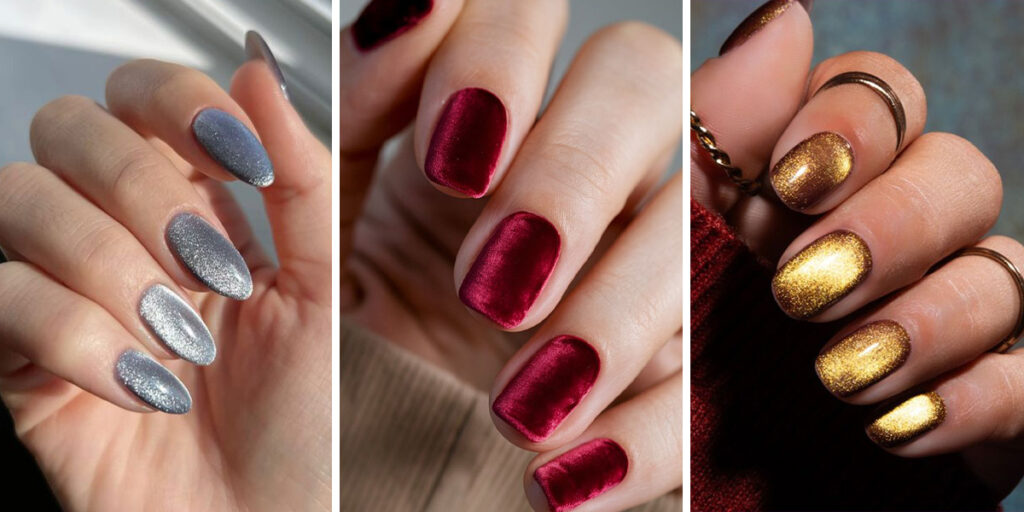 ترند جدید ناخن که همه عاشقش شده‌اند؛ آمبره مخملی!