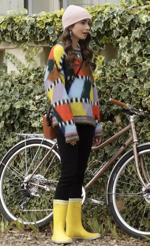 استایل‌های پاییزی امیلی در پاریس