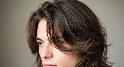 بهترین مدل مو مردانه برای بینی بزرگ