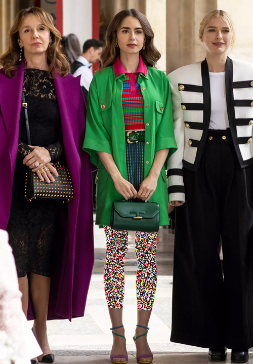 استایل‌های پاییزی امیلی در پاریس