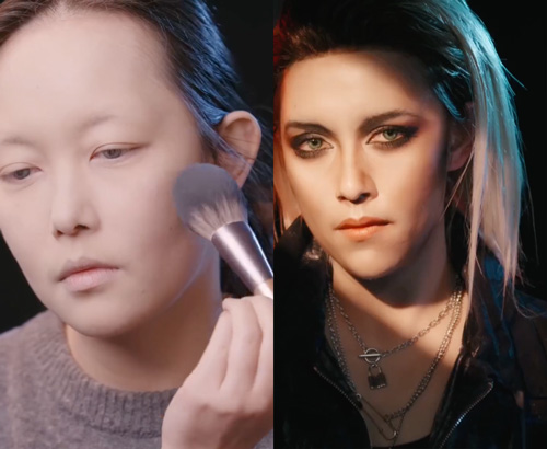 بلاگری متفاوت در دنیای گریم و اینستاگرام