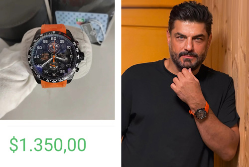 ساعت نارنجی سام درخشانی