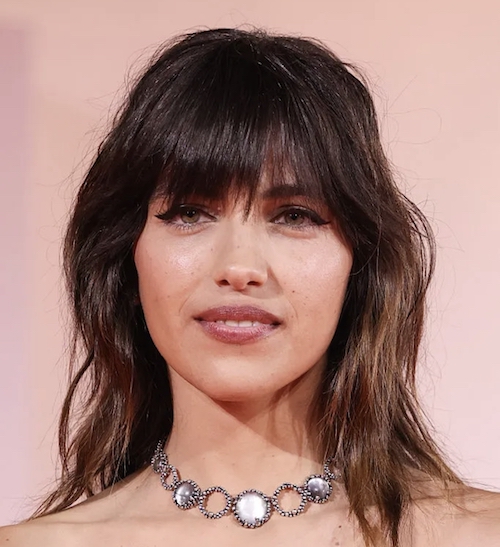 مدل موی بلند با چتری