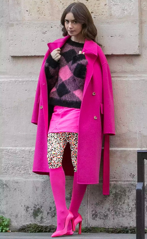 استایل‌های پاییزی امیلی در پاریس