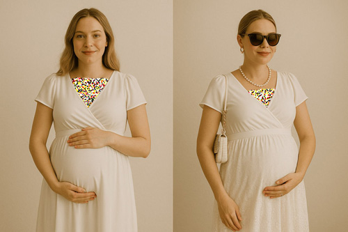 جدیدترین مدلهای لباس بارداری