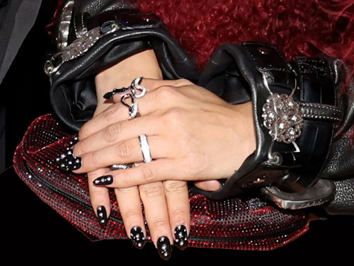 ناخنها در مراسم VMAs