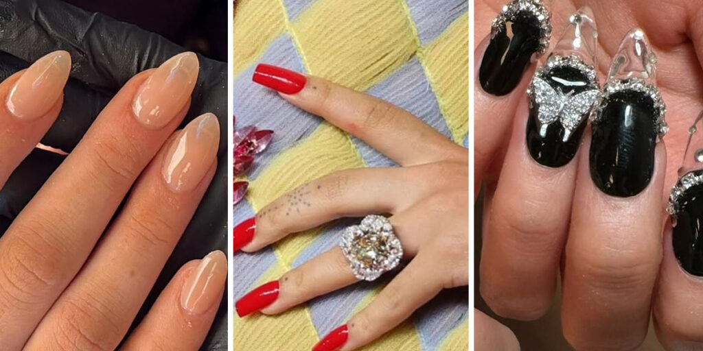 ناخنها در مراسم VMAs