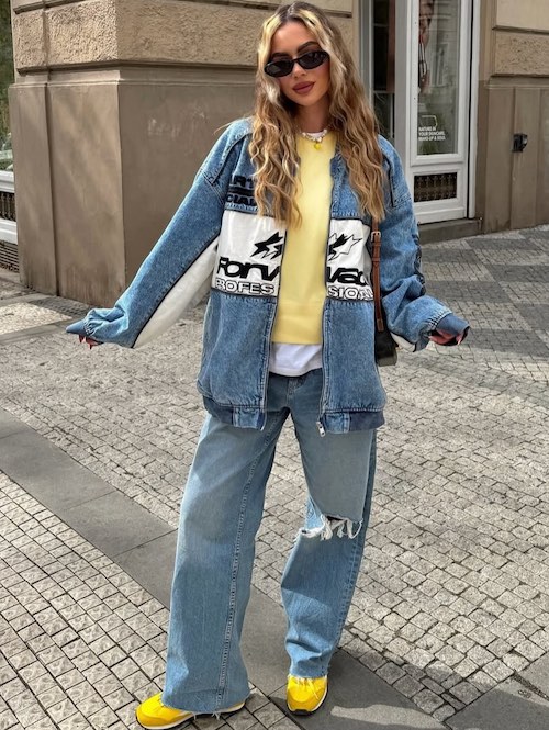 جذابیت کت جین در استایل‌های پاییزی