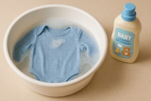 راهنمای کامل شستن لباس نوزاد و معرفی انواع جنس لباس