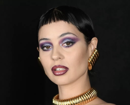 موی چتری برای صورت گرد