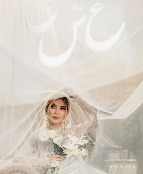 سوتی لباس عروس متین ستوده