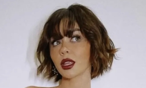 موی چتری برای صورت گرد