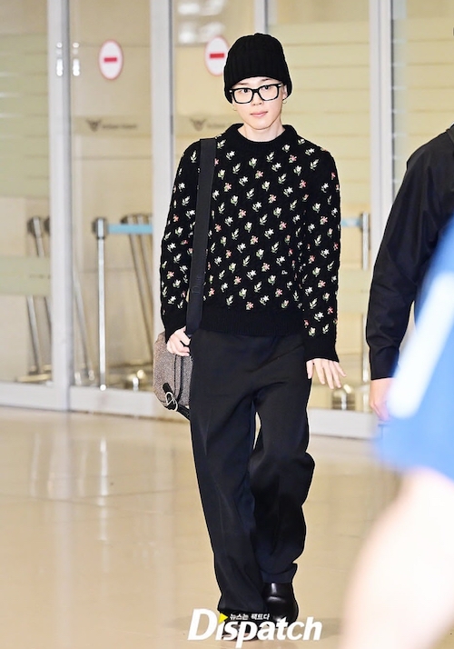 استایل ستارگان کره‌ای در فرودگاه