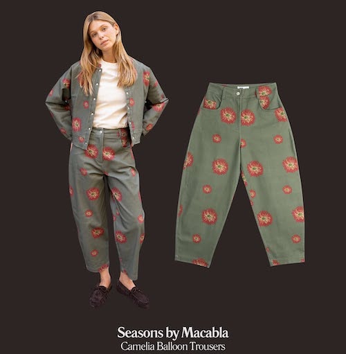 شلوارهای طرحدار در استایل‌های پاییزی