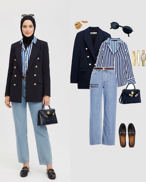 استایل پاییزی برای زنان محجبه