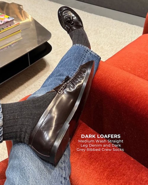 ست کردن لوفرها در استایل پاییزی