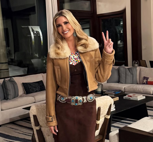 استایل‌های پاییزی ایوانکا ترامپ