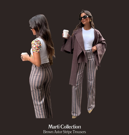 شلوارهای طرحدار در استایل‌های پاییزی