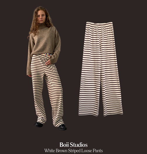 شلوارهای طرحدار در استایل‌های پاییزی