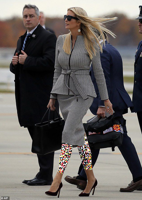 استایل‌های پاییزی ایوانکا ترامپ