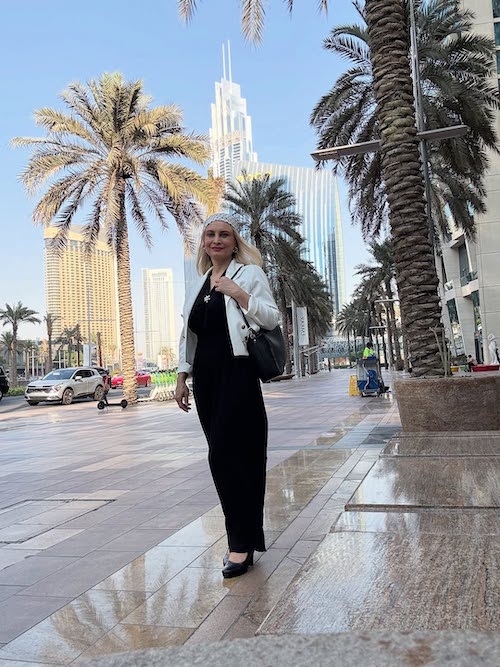 مریم کاویانی در خارج از کشور