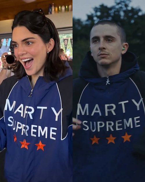 لباس‌های کایلی و کندال در حمایت از تیموتی