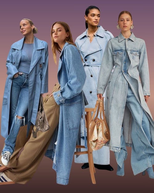 ترند کت‌های بلند جین