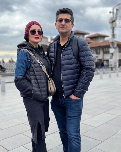 استایل‌های زمستانی شیلا خداداد و همسرش