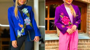 ۱۵ مدل کت زنانه مزون‌دوزی؛ استایلی هنری برای زنان خاص‌پسند