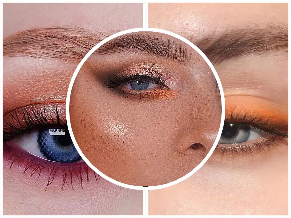 ۱۵ مدل سایه شاین پاییزی؛ ترکیب‌های رنگی که چشم‌ها را مرکز توجه می‌کنند