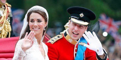 آرایش عروسی کیت میدلتون