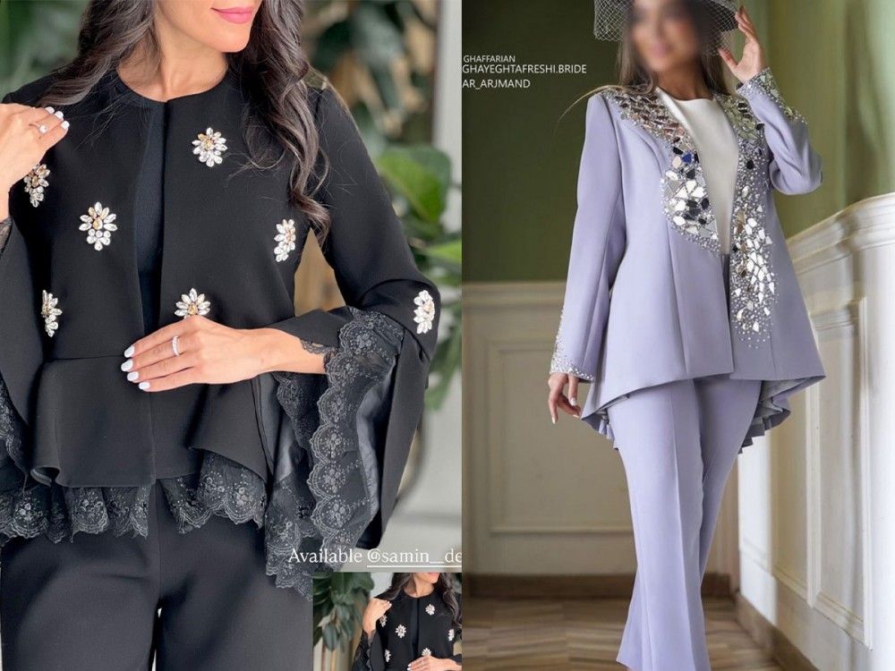 ۳۰ مدل کت و شلوار زنانه مجلسی برای عروسی؛ ترکیبی از ظرافت و قدرت