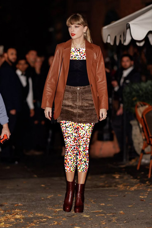 آیتم‌های استایل پاییزی تیلور سوئیفت