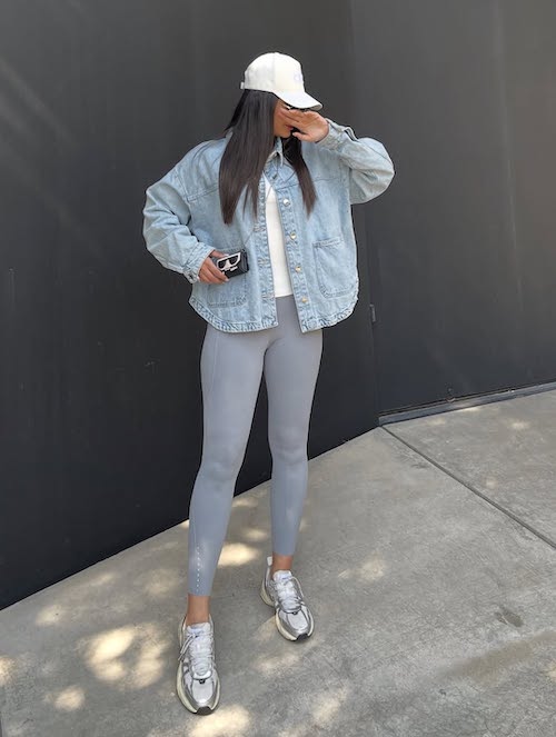 کت جین برای استایل پاییزی