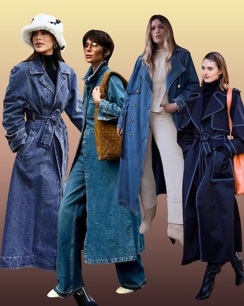 ترند کت‌های بلند جین