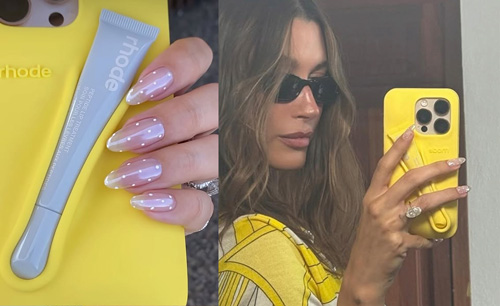 طرح ناخن‌های جدید هیلی بیبر