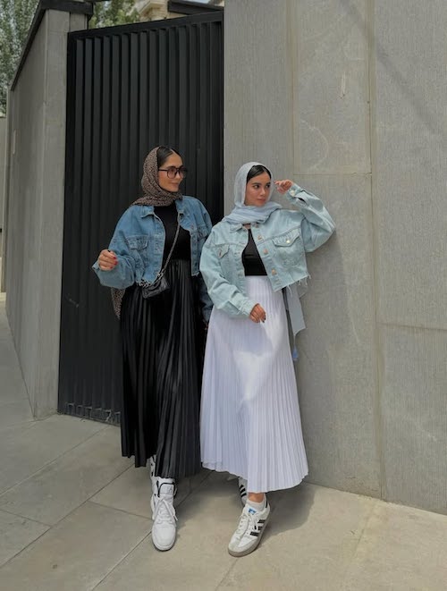 کت جین برای استایل پاییزی