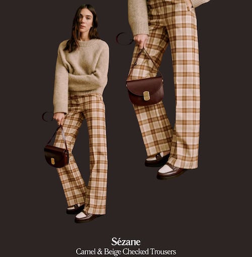 شلوارهای طرحدار در استایل‌های پاییزی